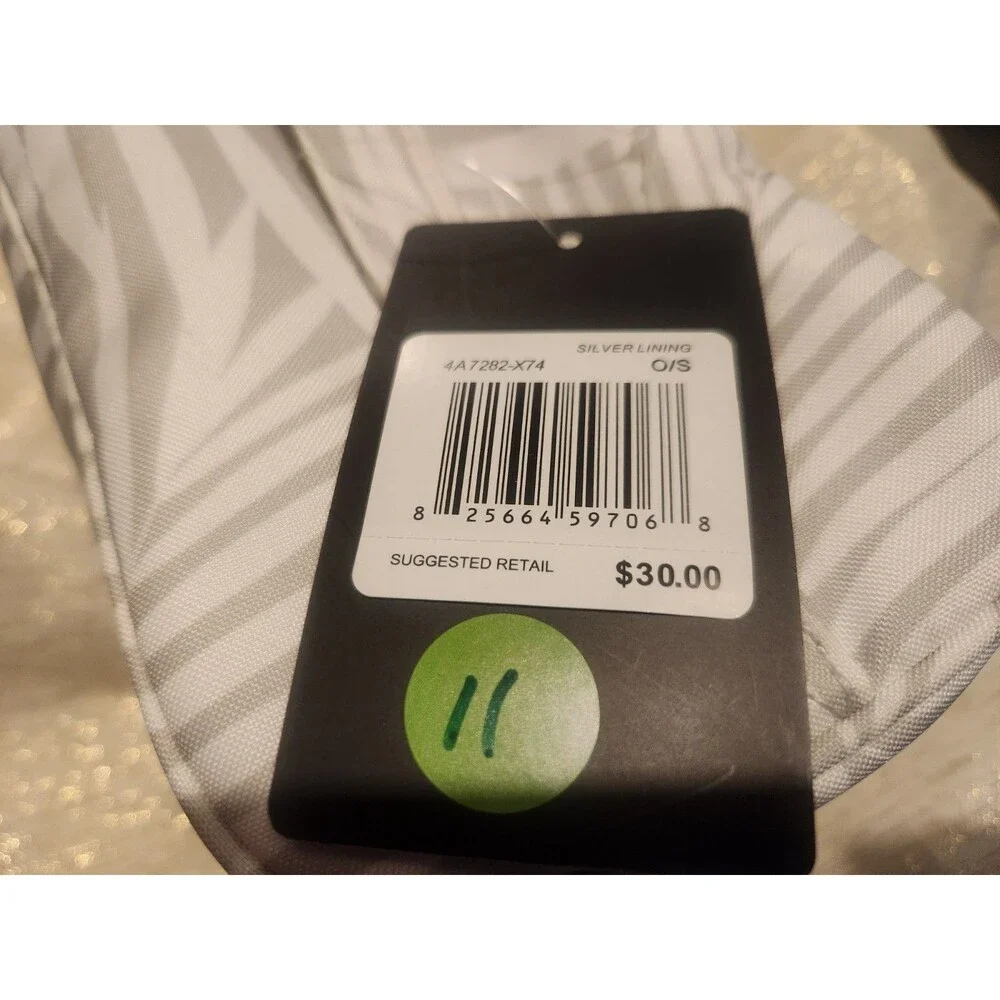 Hurley Cosmetic Toiletry Travel Bag Silver Lining Case4A7282-X74 NWT